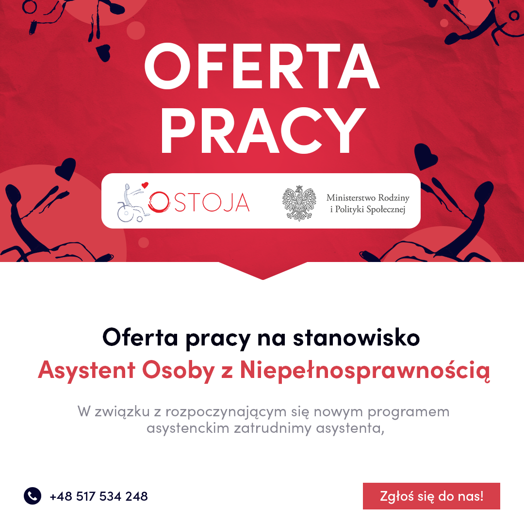 oferta pracy asystent Ostoja Wrocław